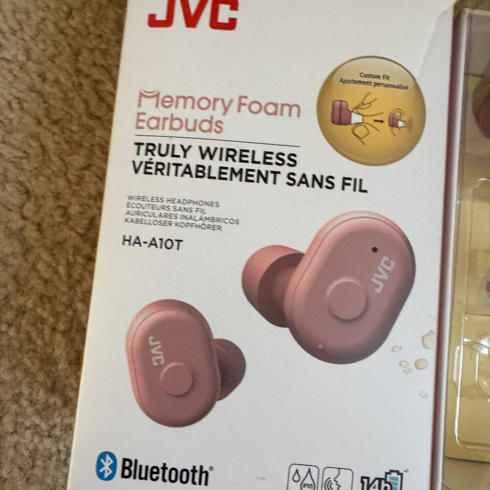 JVC Bluetooth earbuds